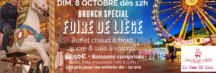 brunch foire de Liège