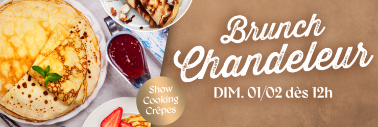brunch chandeleur 