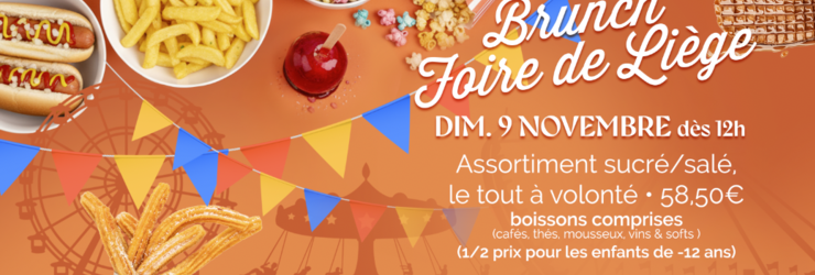 Brunch foire de liège 